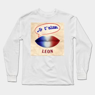 FRENCH KISS JETAIME LEON (THE PROFESSIONAL) Long Sleeve T-Shirt